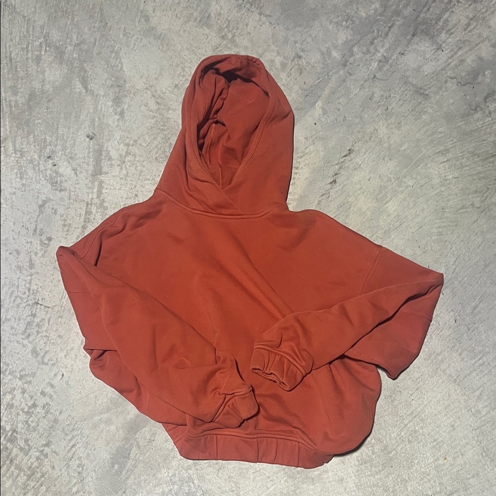 Rust Orange Lululemon Hoodie